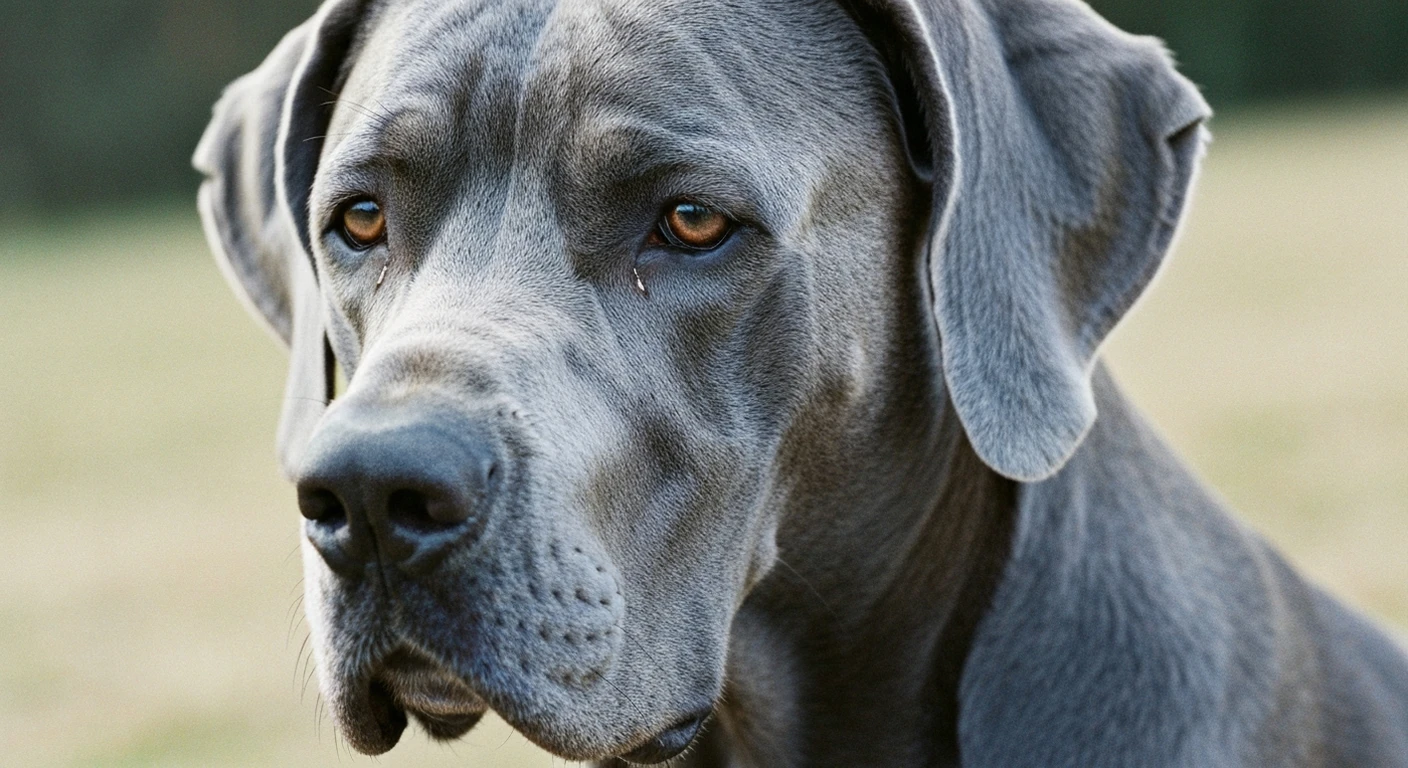 Le Dogue Allemand bleu : caracteristiques et standard de la robe